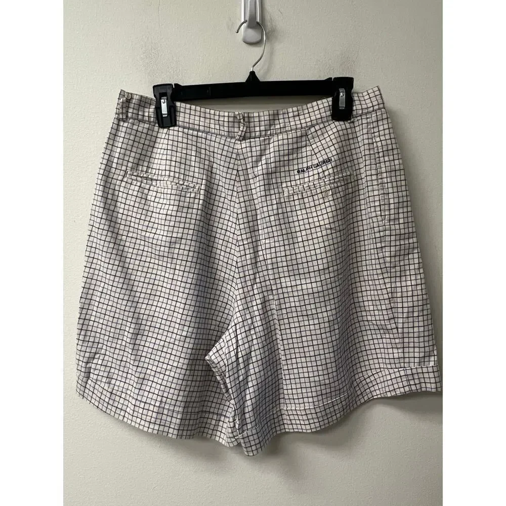 Ralph Lauren Mens Plaid Shorts Size 14